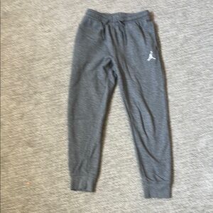 Nike Jordan Kids Charcoal Joggers / size M/ 10-12
